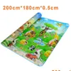 Tapis de jeu enfants grand tapis tapis tapis infantile enfants bebe gym tapis de jeu bébé jeux de sol est sûr alphabet peluches 210320 Drop Delive Dhqzp