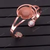 Magnetic Bracelet Copper Benefits Brown Crystal Sun Moon Copper Magnetic Bracelet Arthritis Health Energy Bracelets Bangles Fashion JewelryBangles copper