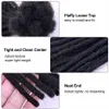 Masse di capelli Locs Extensions Human Dreadlock 0 6cm Diametro 100 Real Handmade Loc Extension per Uomo Donna 230417