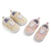 Primi camminatori Primavera Autunno Scarpe da bambina Girasole Stampato floreale Morbido Prewalker Walking Toddler Kids