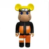 액션 장난감 피규어 400 Bearbrick Bearbricks Pvc 소재 플라스틱 테디 베어 만화 바보 같은 28Cm 선물 인형 Medicom 드롭 배달 완구 Dhotx