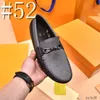 41-80MODELLO Designer Scarpe in vera pelle Pelle scamosciata di mucca Scarpe da uomo Marchio di lusso Casual Formale Mocassini da uomo Mocassini Calzature Scarpe da guida maschili nere