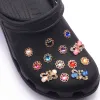 Accessoires de breloques Croces de styliste, strass scintillants, cadeau pour fille, décoration de chaussures sabots