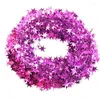 Party Decoration 7.5M Christmas Tree Hanging Star Pine Tinsel Garland Year Festival Ornament Supplies MR0016