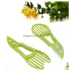 Fruit & Vegetable Tools Mtifunctional Avocado Slicer Peeling Pit Kiwi Fruit Knife Pp Separator Plastic Kitchen Cutting Drop Delivery H Dho0H