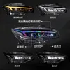 Honda Civic 10th 20 16-20 21 RGB Dragon Wing Style HeadlightダイナミックターニングシグナルフロントランプのLEDヘッドライト