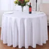 Masa bezi yuvarlak lüks jakard kapak polyester kumaş yıkanabilir masa örtüsü yemek koruyucu ev restoranı özel