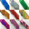 Adesivos Decalques 37 cores 1Roll 120M * 4CM Folhas de transferência de unhas holográficas Laser Prata Nail Art Adesivos Folhas de transferência de papel Isca de pesca DIY 231117