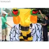 Kite Accessories 3D Bee Kite Large Animal Software Kite Outdoor Parent-child Interaction Kites Breeze Easy To Fly Color Sport Flying Tool FunL231118