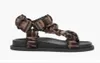 2022 Nuevas sandalias de moda para mujer París Mujeres Luxurys Diseñadores famosos Zapatillas Moda Verano Niñas Diapositiva Playa Sandalias para mujer Diapositivas Chanclas Zapatos 35-42