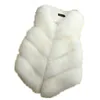 Pele feminina pele sintética outono inverno casacos de pele falsa casual casacos de pele quente feminino colete casaco plus size S-2XL 231118
