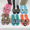 İtalya Tasarımcı terlik Kadınlar Düz milano Sandalet Slaytlar Katır Ayakkabı Lüks Markalar Ayakkabı Kadın Bayanlar Yaz Parmak Arası Terlik Terlik Moda Miller 6 renk