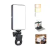 Flash Heads Mobile Phone LED Light With Sturdy Clip Live Broadcast Selfie On Computer Fill Video Conference Fill in 231117