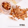 1 scatola Oro Argento Foil per unghie Decorazioni per nail art Adesivi Fogli irregolari Carta adesiva 3d Glitter Flakes Fai da te Manicure Nail ArtAdesivi Decalcomanie Strumenti per nail art