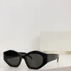 새로운 패션 디자인 고양이 눈 선글라스 스퀘어 147S 아세테이트 프레임 간단하고 인기있는 스타일 다목적 야외 UV400 보호 안경