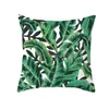 Cushion/Decorative Pillow Decorative Pillows Nordic Tropical Plants Print Cushion Er Polyester Throw Pillow Sofa Home Decor Pillowcase Dh1Bu