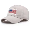 Ball Caps spersonalizowane puszki Brandon Baseball Cap American Flag bawełniany druk na świeżym powietrzu Hat Sun Hat Casual Hats Drop Deli dhgarden dhfqh