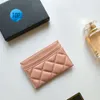 Bolsas Designer Mulher Bolsa Designer Saco Marcas Carteira Titular de Cartão de Alta Qualidade Genuína Couro De Carneiro ou Couro C Letra Ouro Metálico Luxury6