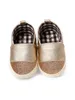 Chaussures de sport pour bébé en cuir pour bébé Semelle souple antidérapante Tout-petit Premiers marcheurs Slip-on Pre-Walker Casual