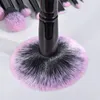 18 Pcs Fundação Cosméticos Conjunto de Pincéis de Maquiagem de Luxo Corpo Escova Maquiagem Kabuki Pincéis de Nylon