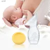 Breastpumps Silicone Breastfeeding One-handed Manual Nursing Strong Suction Reliever Breast Pumps Feeding Collector Milk Bottle SuckingL231118