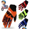 Motorcycle Gloves Children 3-12 Years Old Boy Girl Skating Tactical Glove Bicycle Scooter Fl Finger Riding Cycling2578 Drop Delivery Dhfd9