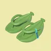 Slippers 2023 Banana Flip Flops For Men Women Summer Novelty Thick Sole Platform Non-Slip Sandal Bathroom Shoes Couple