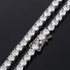 Tennis Necklace Designer Gra Hip Hop Jewelry 2.0mm-6.5mm Chain Diamond 925 Silver Gold Iced Out Plated Necklaces Gift L6CN