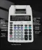Calculators 12-bit Lcd Large Screen Dual Power Calculator Type Printer For Learning Financial Office Calculator Two-color Printer 231117