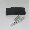 Classi Metal silver grid body Fountain pen with series number school&office stationery writing pen
