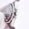 Diamond WatchMens Watchs 40mm Automatic Mechanical Movement Watch Fashion Warterproof Business Montre De Luxe