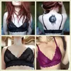 BRAS SEXY BRALETTE DOT MESH BH BH Women See Through Bras Transparent Crop Top Fashion Lace Underwear Women Brassiere Pink Lingerie P230417