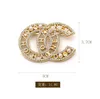 20 Style Elegant Brosches Fashion Mens Womens Brand Double Letter Pendant Brooche Sweater