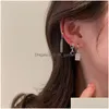 Dangle & Chandelier Asymmetric Love Heart Cherry Dangle Earrings Set Sier Color Elegant Of Trend Girls Earring For Women Jew Dhgarden Otyup