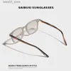 Sunglasses 2022 new sunglasses high quality acetate vintage Gradient eyewear UV400 outdoor driving women prescription SUN GLASSES Q231120