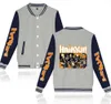 Herrenjacken Haikyuu Baseballjacke Herren/Damen Haikyu Uniform Japanischer Anime-Druck 2023 Frühling