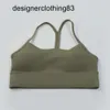 Lu-099 Cytryny Crop Top Women Fitness Gym Ubrania Kobieta moda Bra Wireless Girls Tops Yoga Sports Fajnik