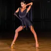 ステージウェア女性のためのラテンダンススカート女性フリンジパフォーマンスコスチュームブラックピンクタッセルヒップダンスウェアYS525