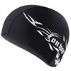 Cuffia da nuoto Cuffia da nuoto da uomo Tessuto PU impermeabile elastico Proteggi orecchie Capelli lunghi Sport Cappello da piscina Taglia libera per uomo Donna Adulti buono P230418