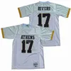 High School Football Tom Brady Jersey 12 Junipero Serra Padres Azul Marinho Branco Cinza Equipe Away Ed e Bordado Respirável College Moive