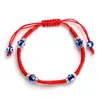 Bracelets pour femme mauvais œil turc hommes chaîne de corde tressée à la main Bracelet rouge femme EY1404 bijoux de modeBracelets bracelet oeil turc femmes