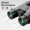 Telescopes 10x42 Binoculars Hunting and Tourism HD BAK4 Prism FMC Coating Lll Night Vision Professional Powerful Military Zoom Telescope 231117