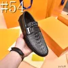 41-80MODELLO Designer Scarpe in vera pelle Pelle scamosciata di mucca Scarpe da uomo Marchio di lusso Casual Formale Mocassini da uomo Mocassini Calzature Scarpe da guida maschili nere