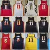 City Trae Young Basketball Jerseys 11 Man Dejounte Murray 5 Ikona zdobyła całe zszyte oświadczenie oddychające dla fanów sportu kolor kolor czarny czerwony biały żółty