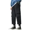 Men's Pants Stylish Men Trousers Loose Skin-touch Thin Lace-up Harem Super Soft For Daily Wear