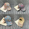 Мужские женские цветочные кепки Casquette Дизайнерские бейсболки Унисекс Письмо Приталенная кепка Gorras