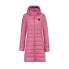 Piumino da donna Designer Piumino Cappotto Felpe con cappuccio Parka invernale Cappotti Moda classica Lettera Antivento Piumino caldo Capispalla Imbottitura in anatra bianca Uf3i