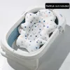 ing s zitplaatsen pasgeboren netto stoel baby shower bubs kussen niet -slip veiligheid verpleegkundige badkamer ondersteuning zacht comfort body kussen mat kussen p230417