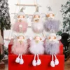 Kerst Speelgoed 3 Stuks Kerst Engel Ornamenten Kerst Pluche Engel Hanger Kind Schattige Pop Voor Kerst Feestelijke Home Decor Kids gift 231118