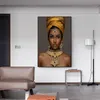 Afrikanische Kunst Frau Porträt Poster Drucken Sexy Lady Graffiti Kunst Skandinavische Leinwand Gemälde Wandkunst Bilder Für Wohnkultur